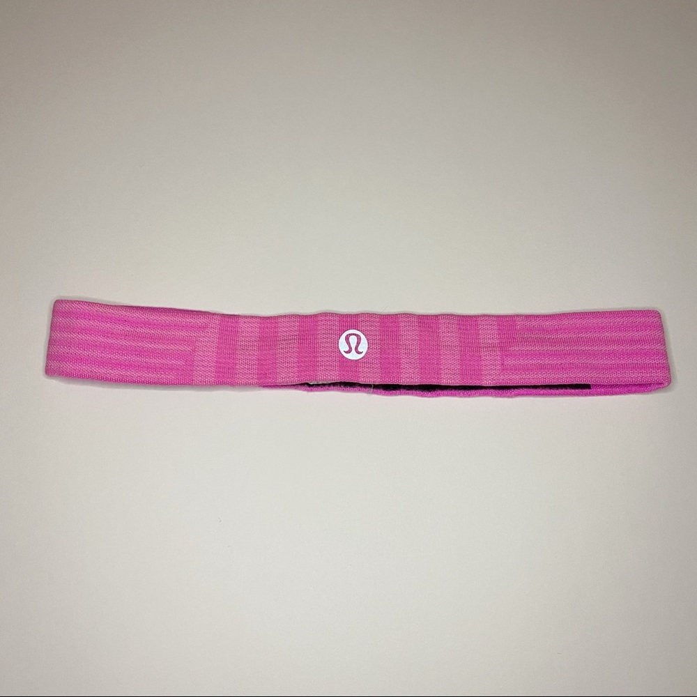 Lululemon Pink Cardio Cross Headband
